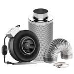 Carbon filter, ducting and fan