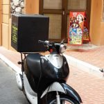 delivery moped